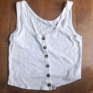 Garage white tank top!